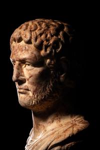 A Roman Marble Portrait Head