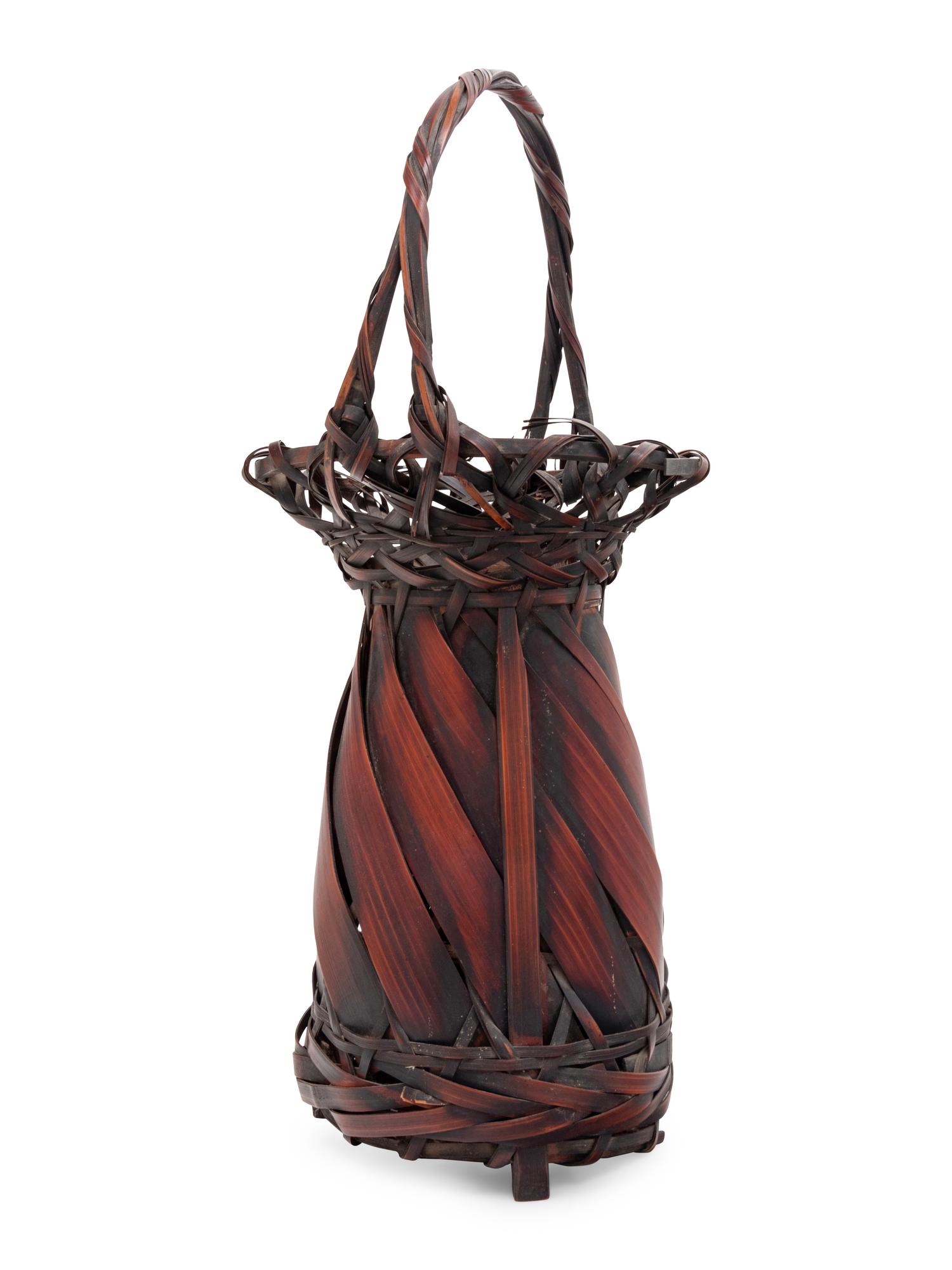 A Bamboo Flower Arranging Basket