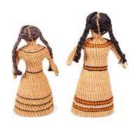 Tohono O'odham and Western Washington Basketry Dolls