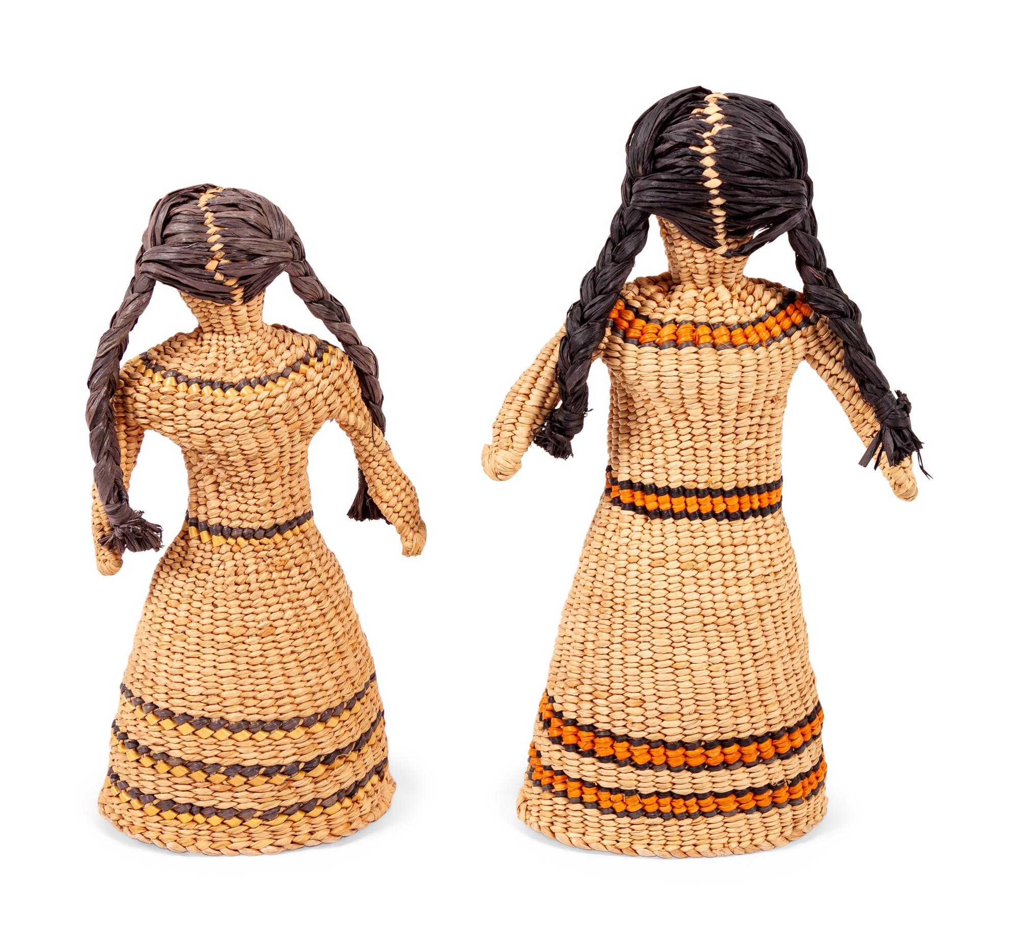 Tohono O'odham and Western Washington Basketry Dolls