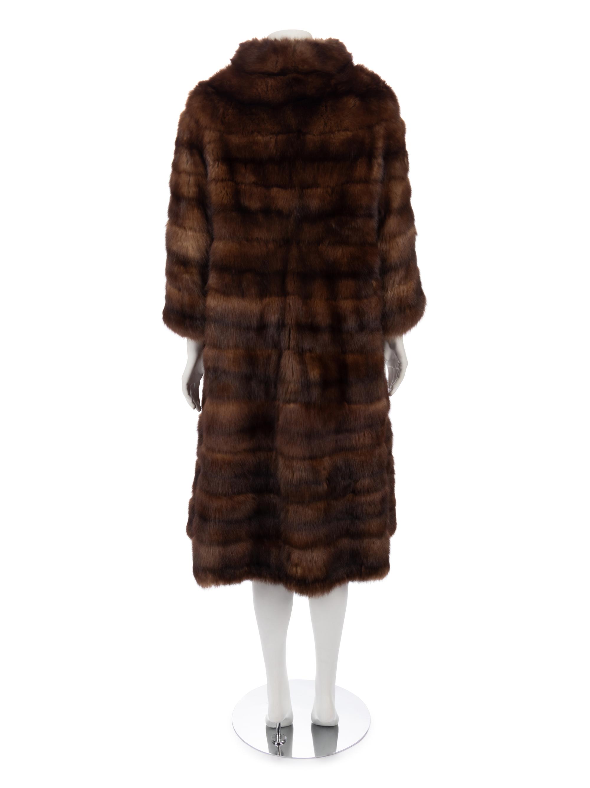 Revillon Sable Fur Coat