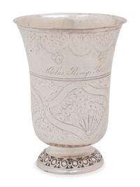 A French Ancien Regime Silver Tumbler