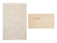 [CIVIL WAR]. Soldier's letter describing the nightly "meetings" of formerly enslaved persons, 1863.
