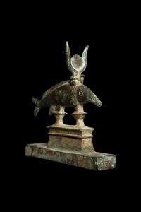 An Egyptian Bronze Oxyrhynchus Fish