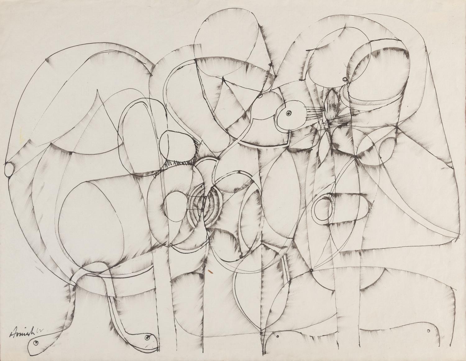 Avinash Chandra, (Indian, 1931-1991), Untitled, 1962
