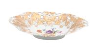A Meissen Porcelain Reticulated Bowl Width 12 3/8 inches. — 19TH/20TH CENTURY