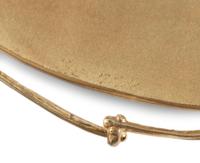 Aleutian-style Mixed Media Figural Pendant / Brooch, with 18K and 22K Gold