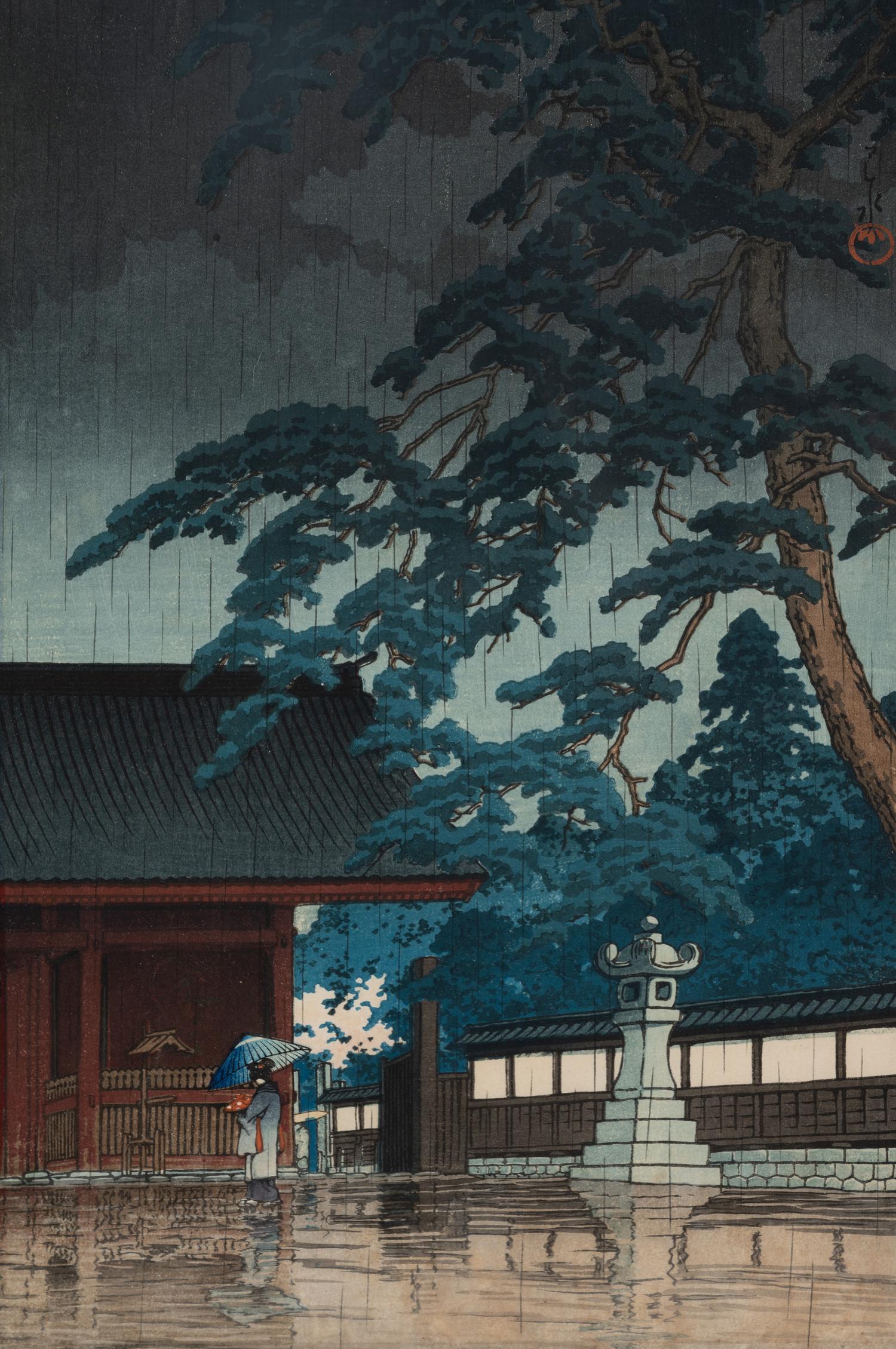 Three Japanese Woodblock Prints