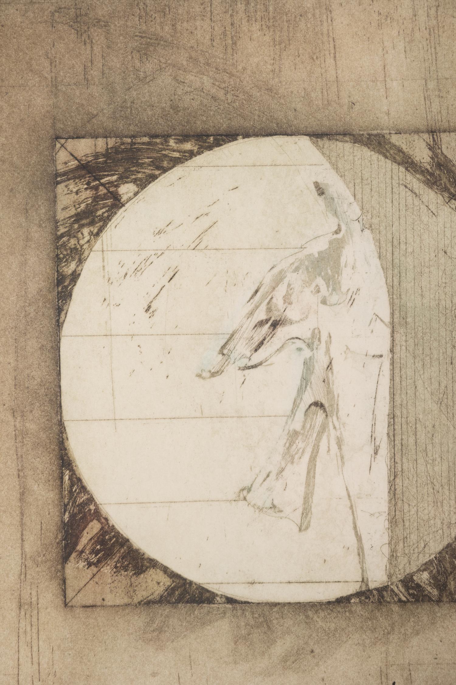 A Group of Four Works on Paper by 20th Century American Artists