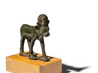 An Egyptian Bronze Apis Bull