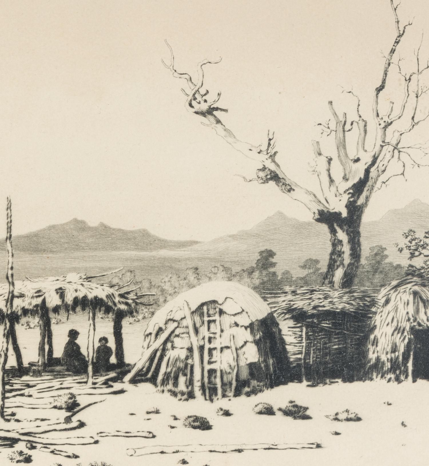Indian Home, Apache Reservation – Arizona