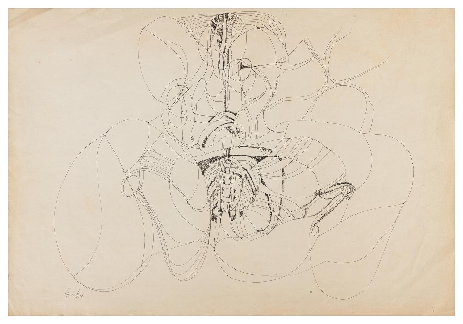 Avinash Chandra, (Indian, 1931-1991), Untitled, 1964