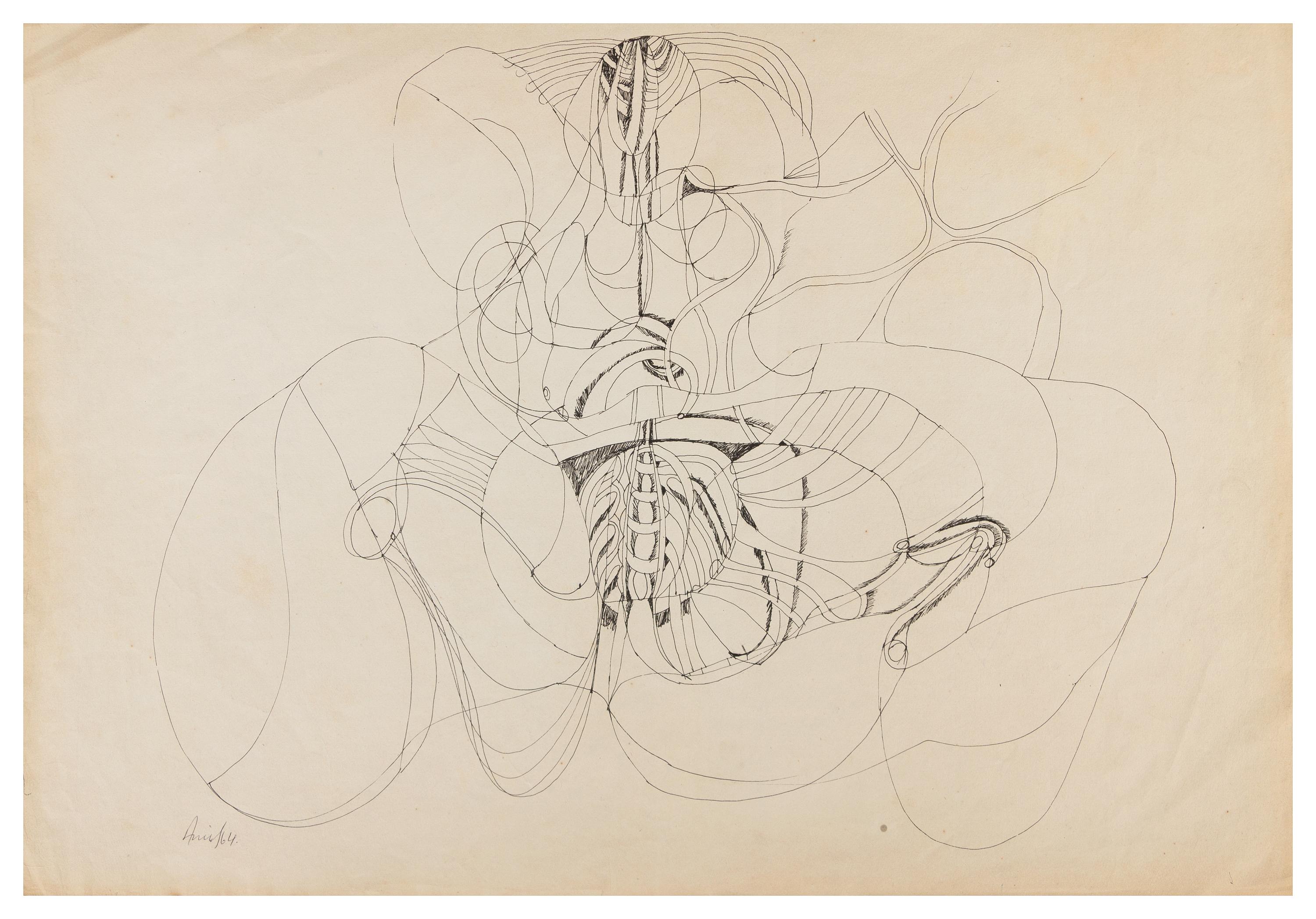 Avinash Chandra, (Indian, 1931-1991), Untitled, 1964
