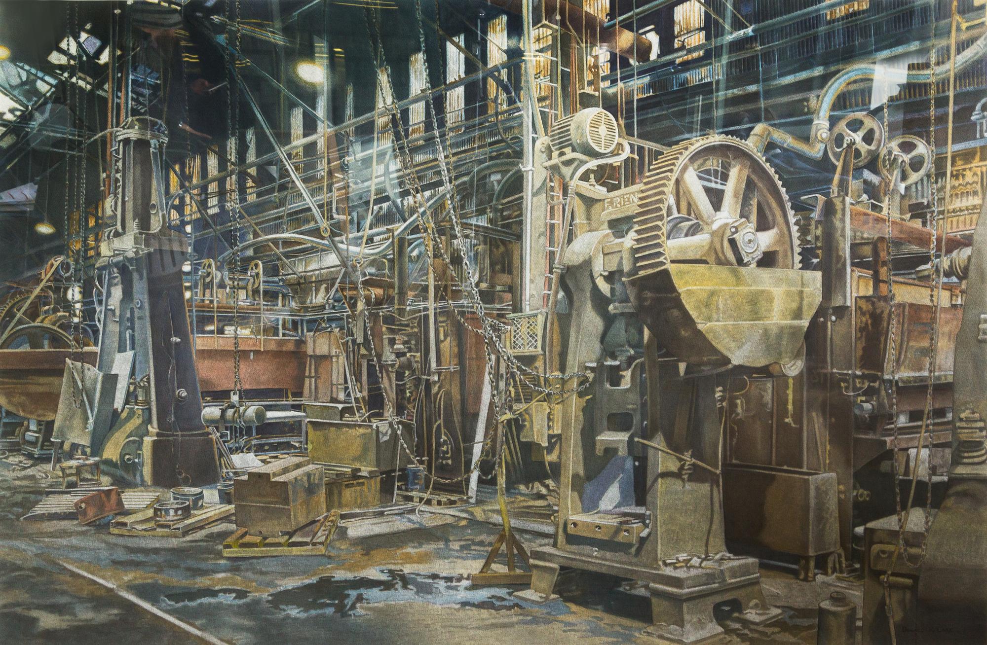 Donald K. Lake, (American, 20th/21st century), Industry; Labyrinth, 1992