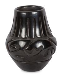 Blackware Pottery Jar