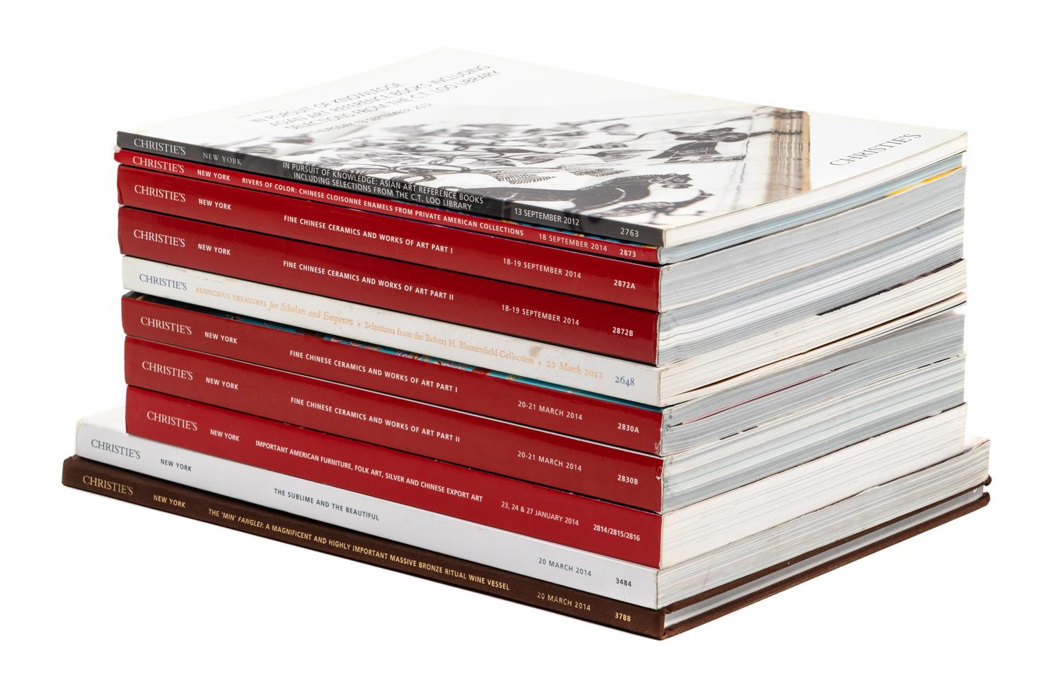 10 Christie's Auction Catalogues