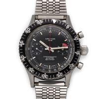 Croton, Stainless Steel 'Chronomaster Aviator Sea Diver' Wristwatch