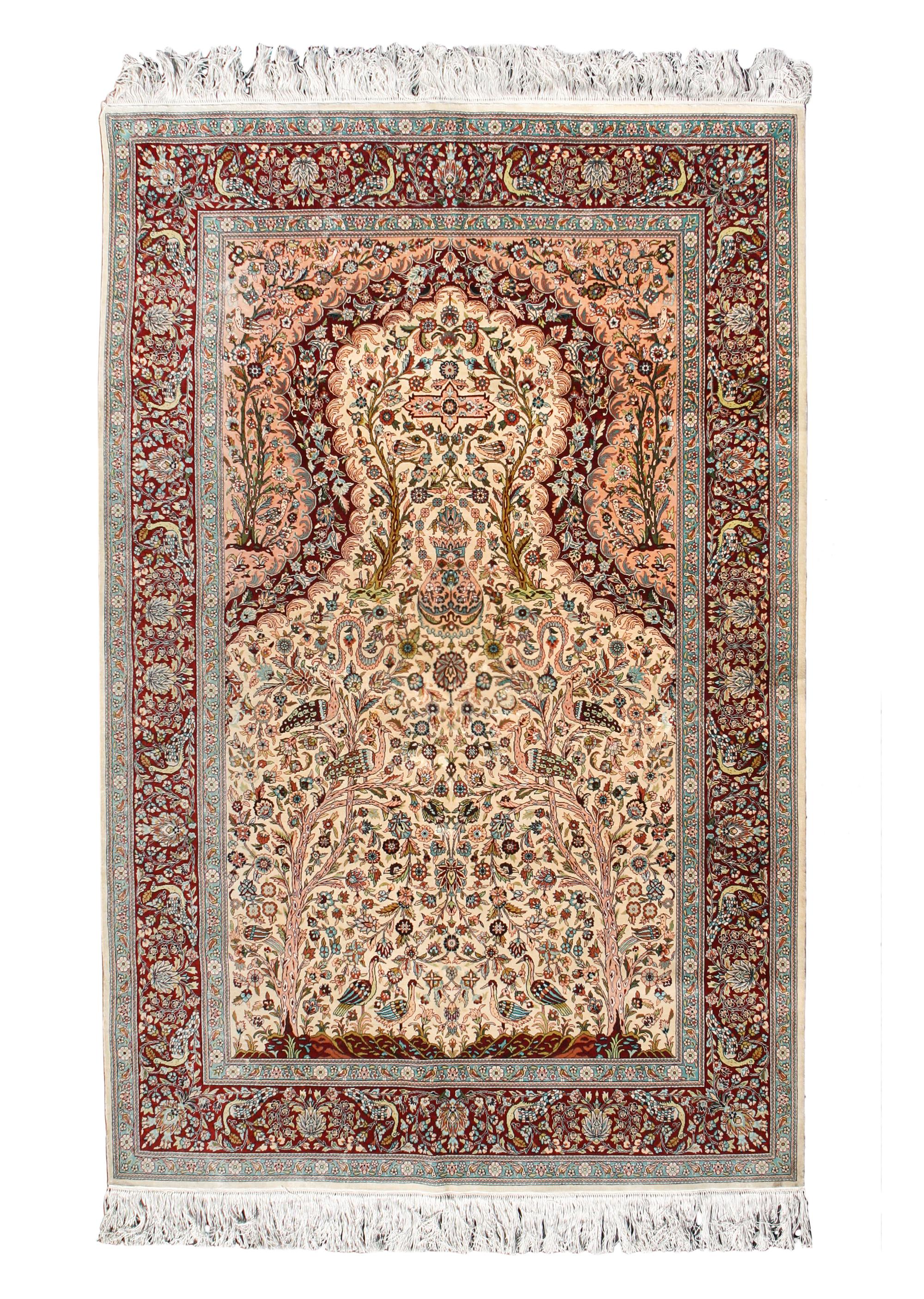 A Silk Prayer Rug