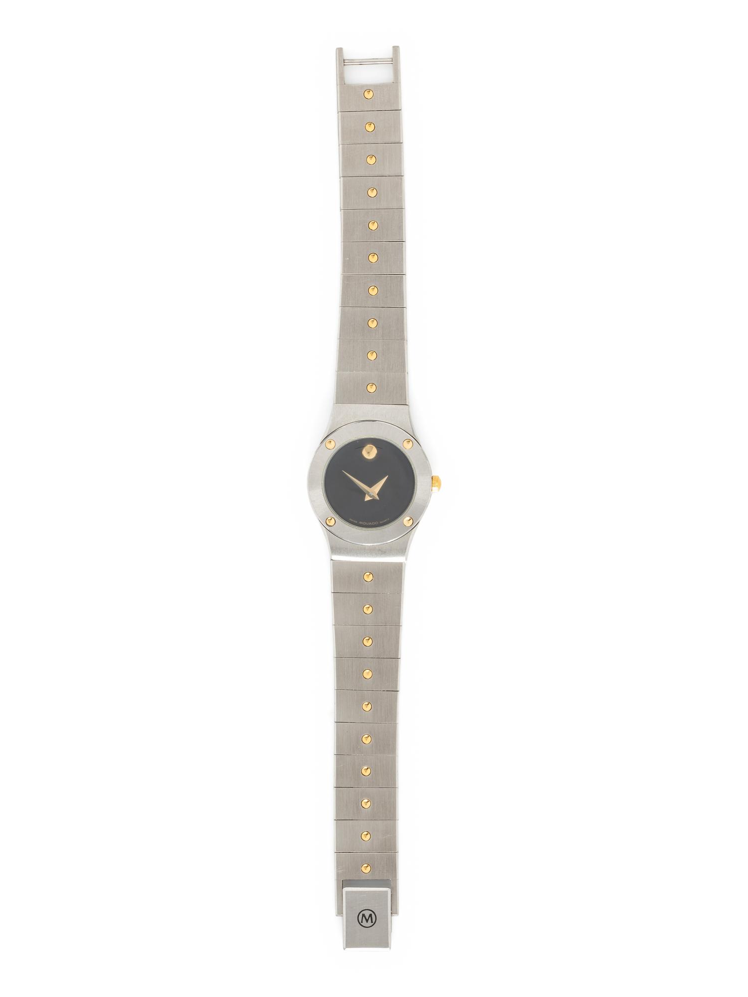MOVADO, STAINLESS STEEL WATCH