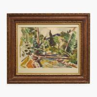 Andrew Michael Dasburg (American, 1887–1979) (Untitled) Landscape