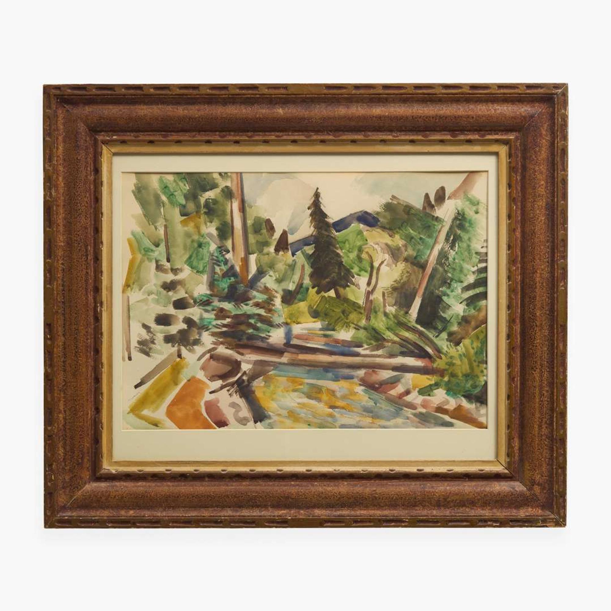 Andrew Michael Dasburg (American, 1887–1979) (Untitled) Landscape