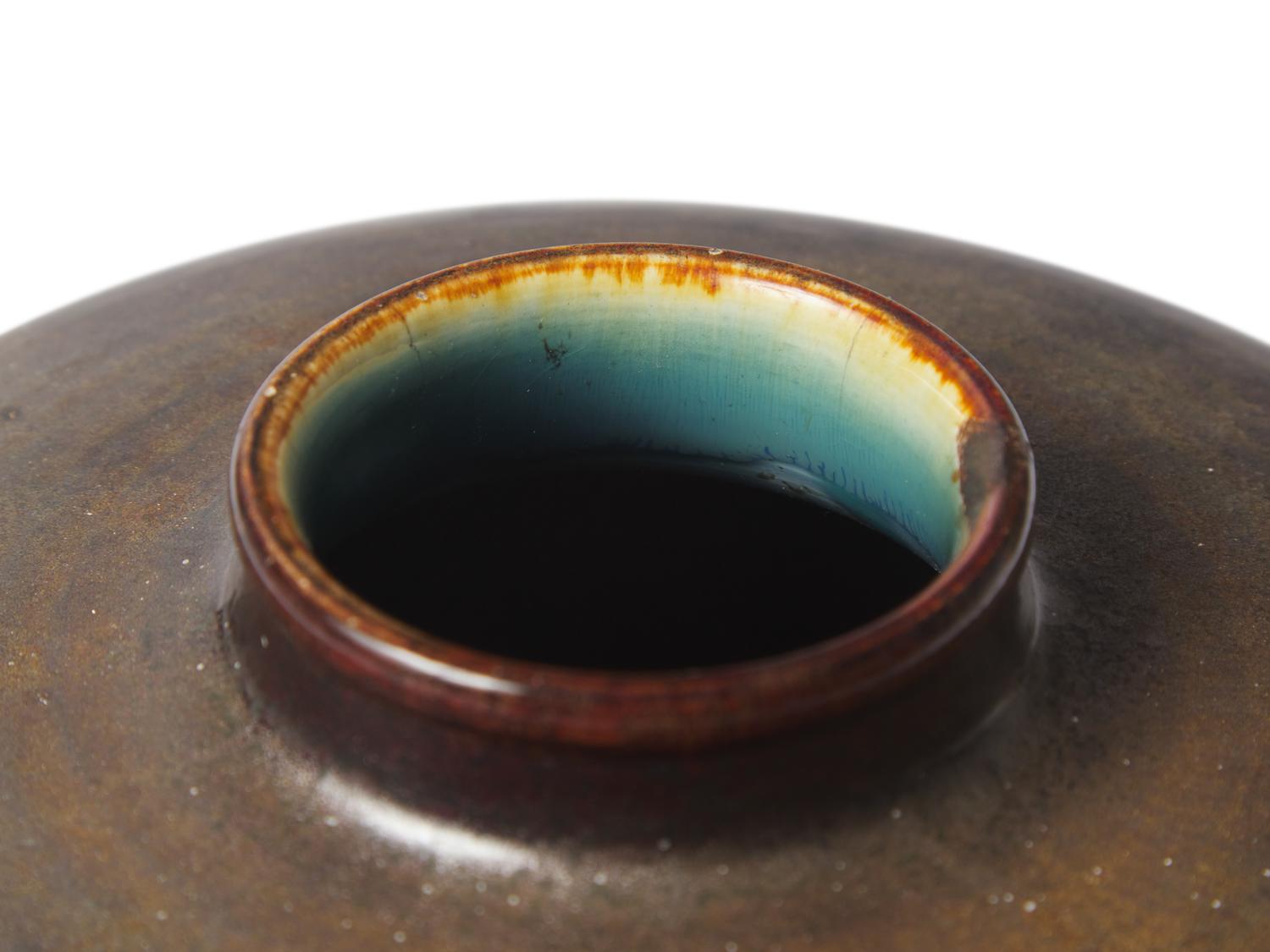 A Wedgwood Norman Wilson (1902-1985) Unique Ware Vase