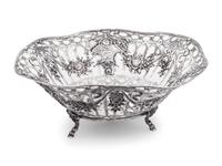 A Continental Silver Basket