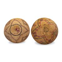 Mescalero Apache Polychrome Baskets
