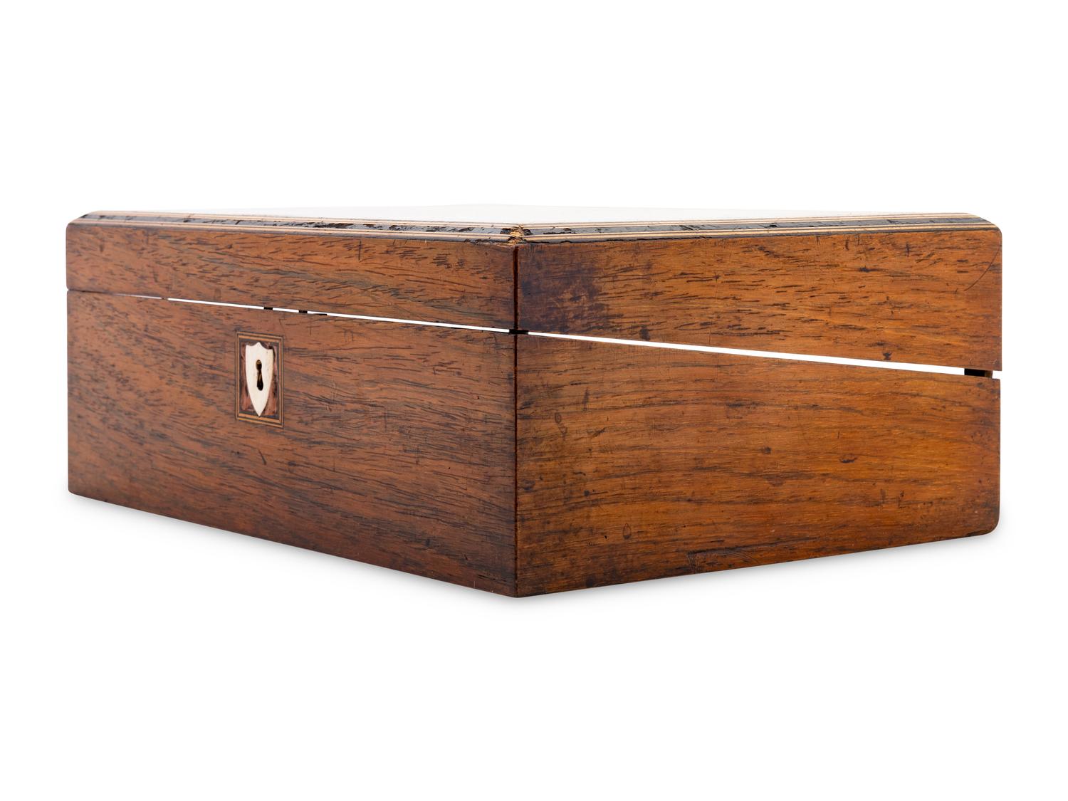 Two English Wooden Boxes