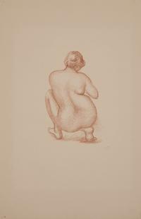 Aristide Maillol (French, 1861-1944) — Untitled (from Dialogues des Courtisanes); Femme Accroupie de dos (two works)