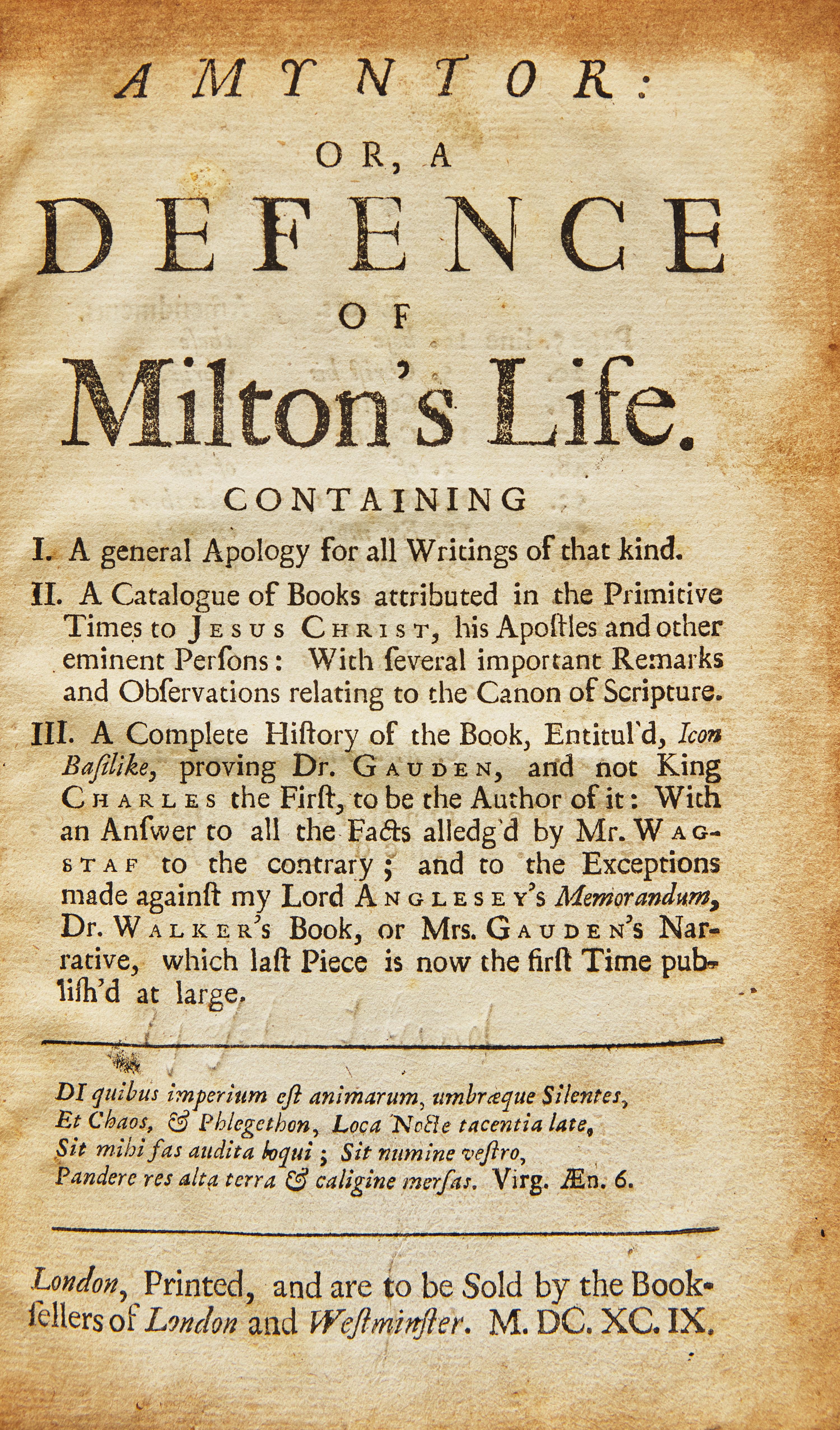 [Literature] Group of 5 17th-Century Titles