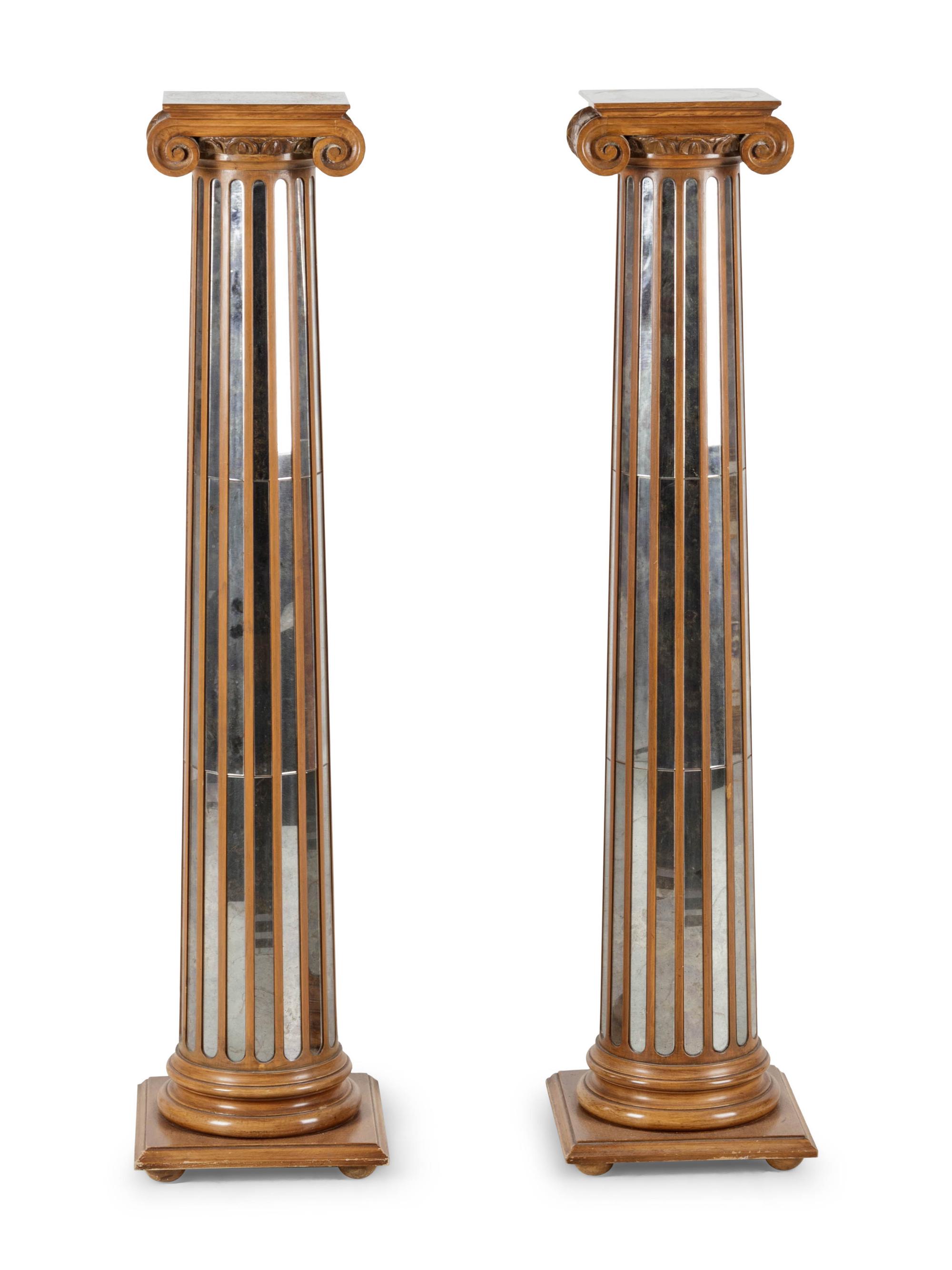 A Pair of Mirrored Columns