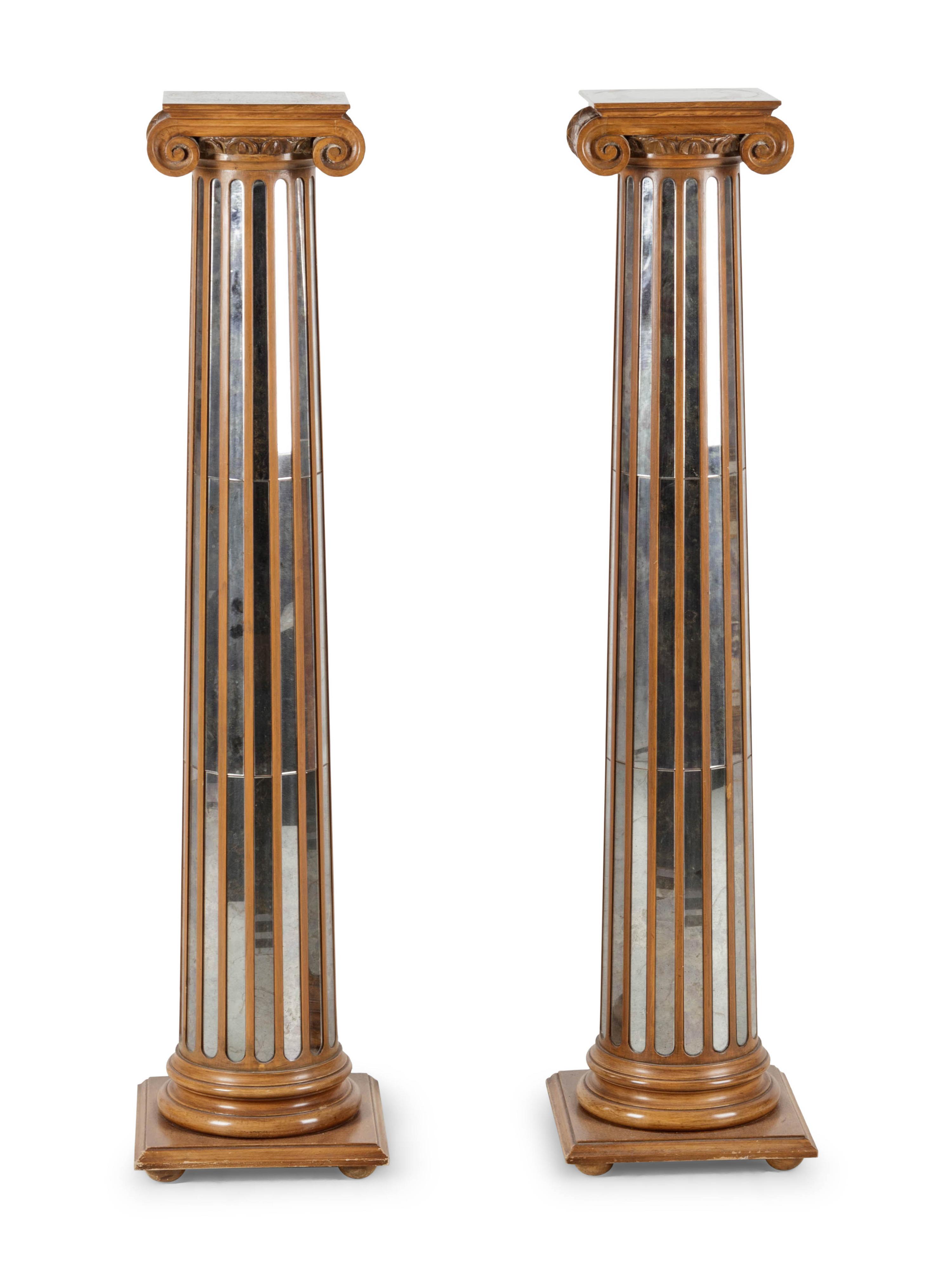 A Pair of Mirrored Columns