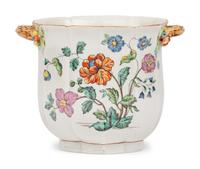 A Small Chantilly Soft Paste Porcelain Wine Cooler