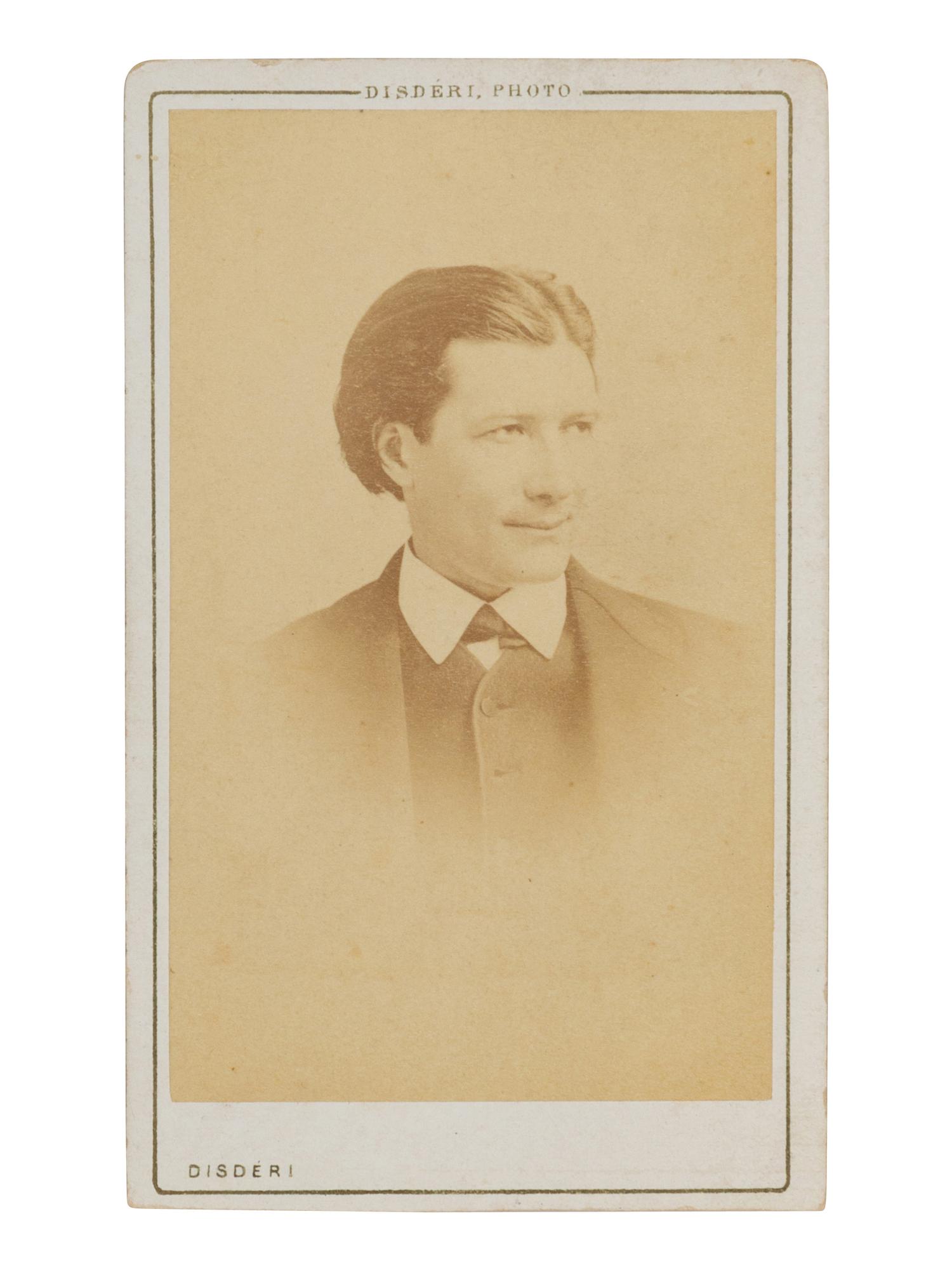 [19TH AND 20TH-CENTURY COMPOSERS AND CONDUCTORS]. A group of 6 photographs, photographic prints, or cartes de visite of opera conductors and composers from the 19th and 20th century, most signed, comprising images of: