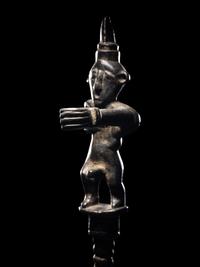 A Syro-Hittite Bronze Deity Figure