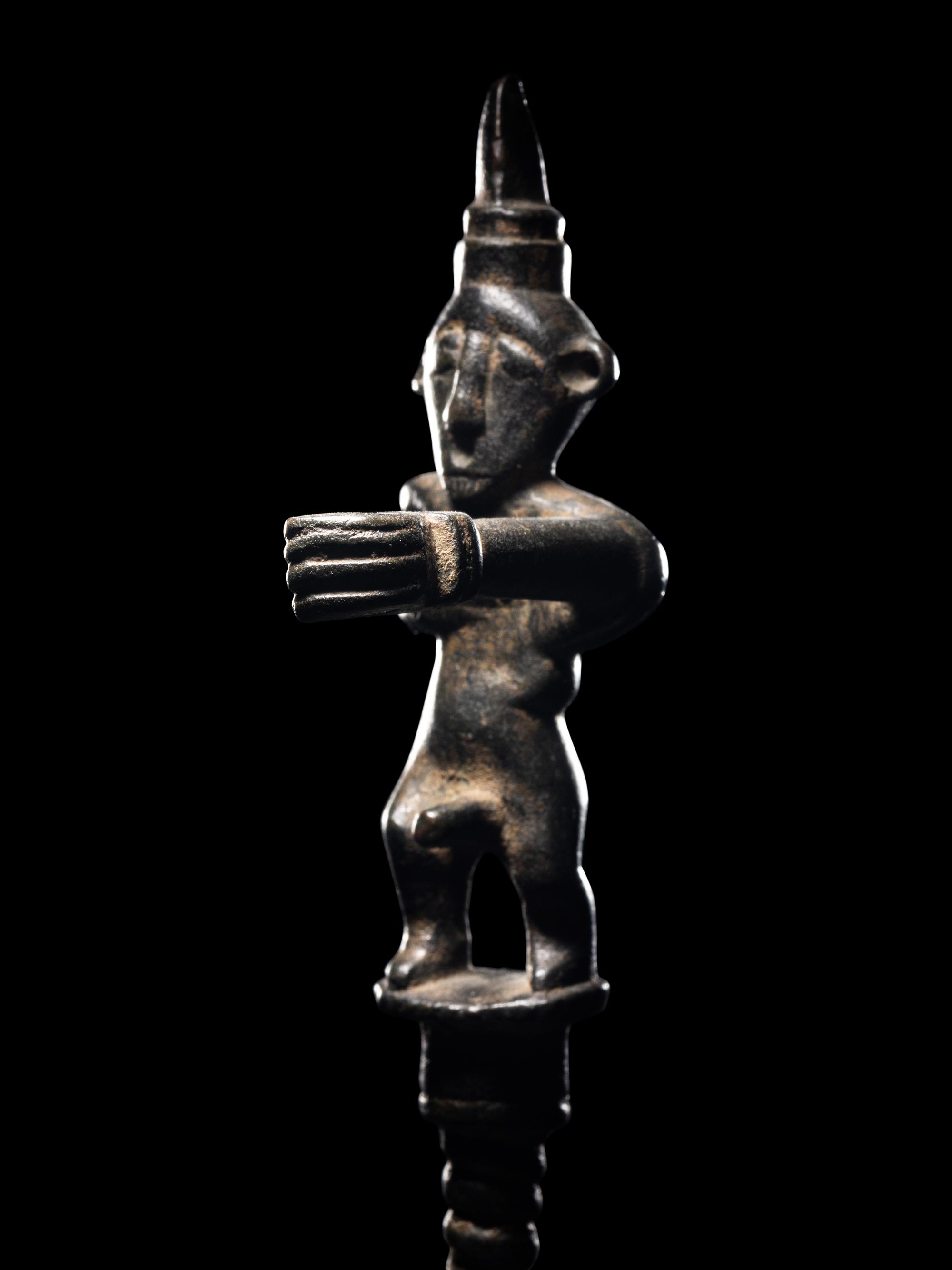 A Syro-Hittite Bronze Deity Figure