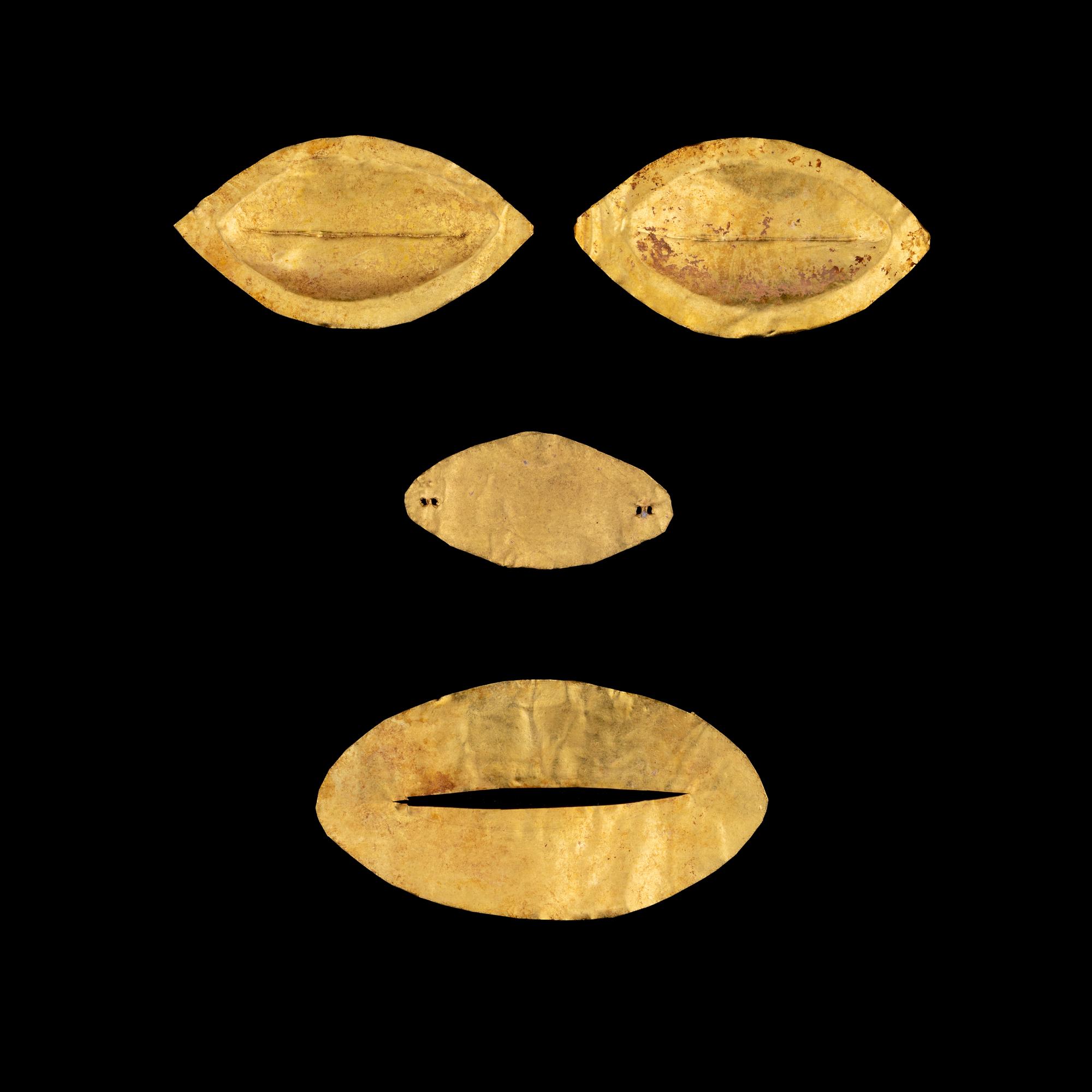 A Phoenician Gold Burial Mask