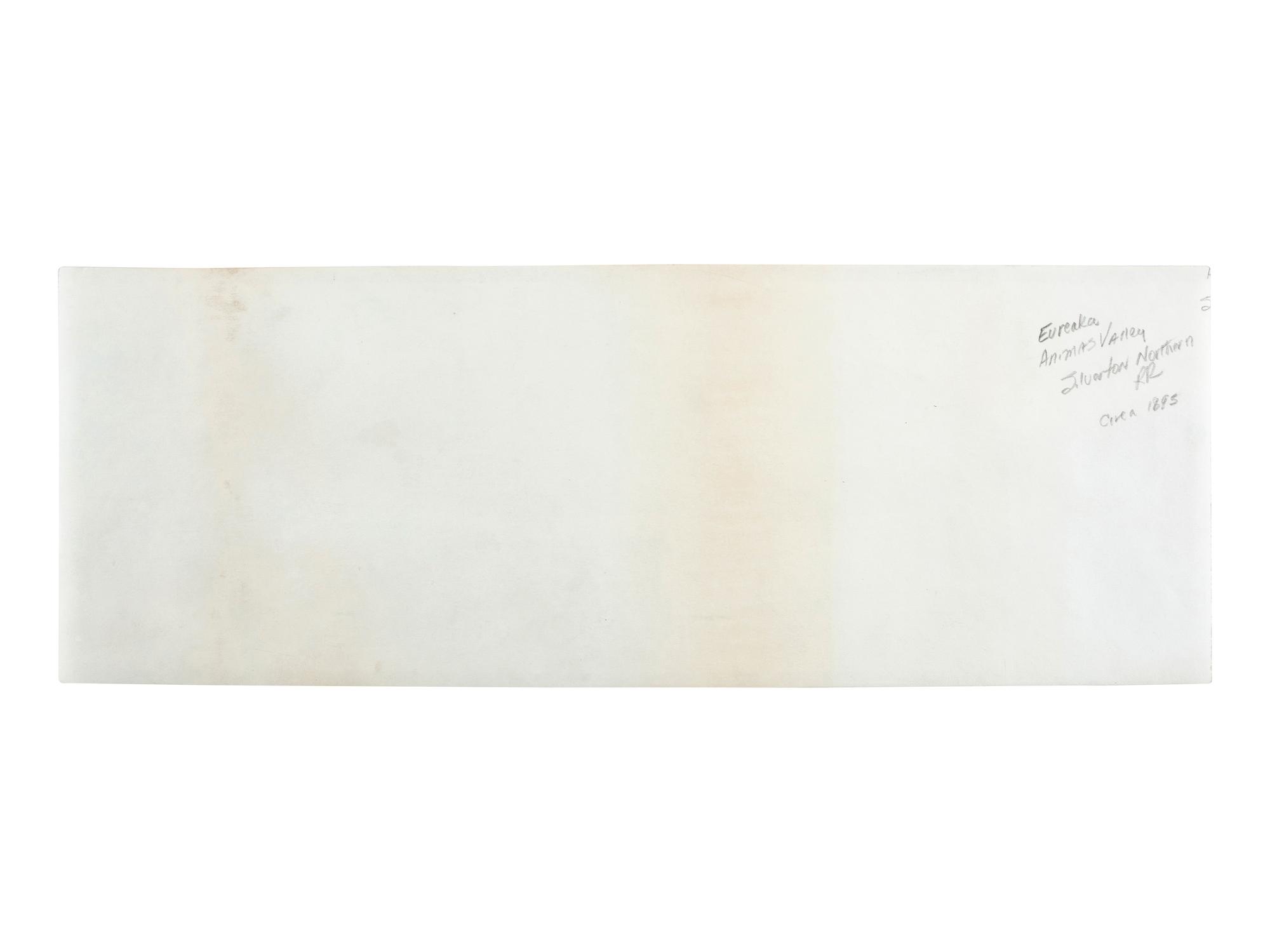 [COLORADO]. Exceptional group of 8 panoramic photographs of southern Colorado towns, comprising: