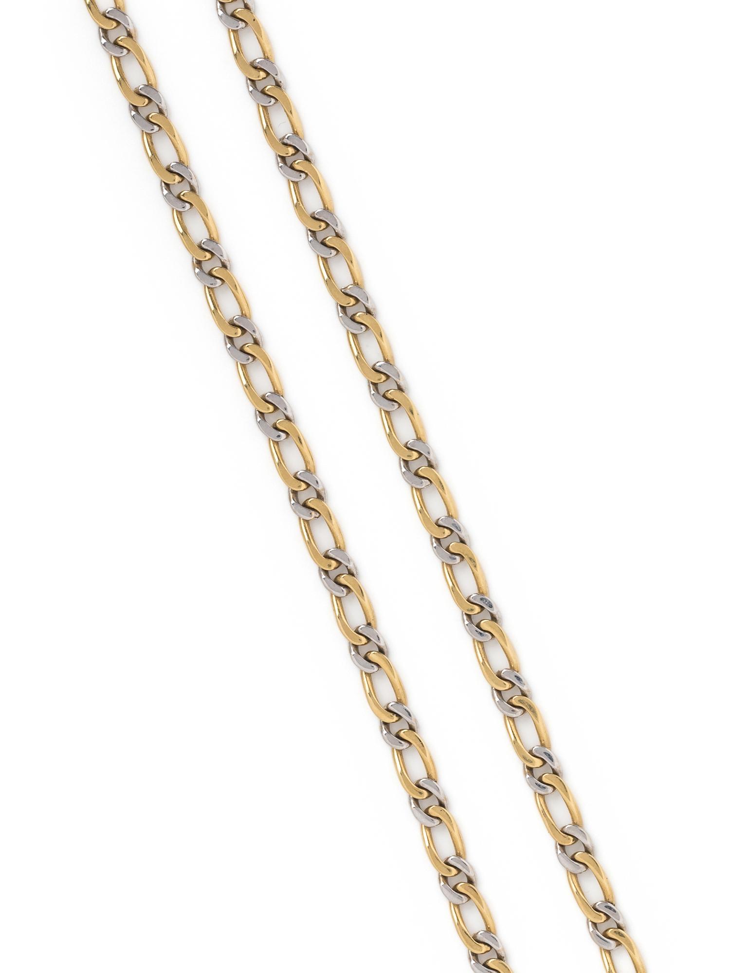 BICOLOR GOLD NECKLACE