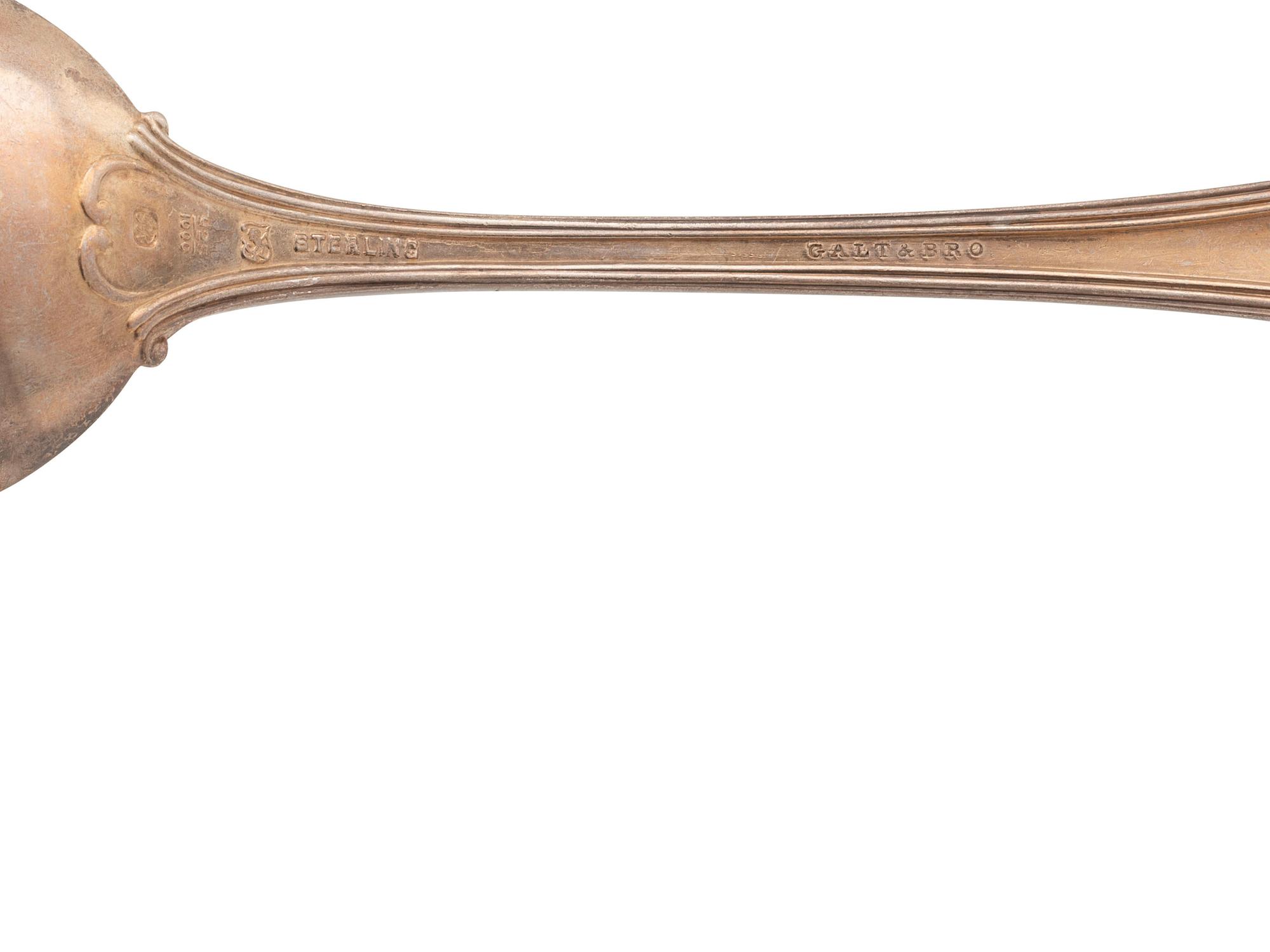 An American Silver Flatware Service