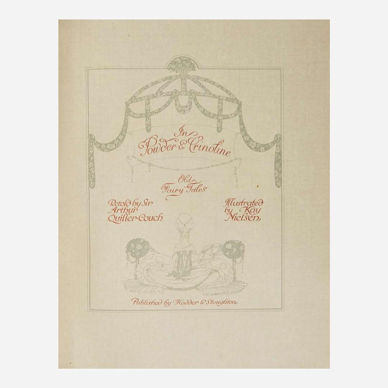 [Children's & Illustrated] [Nielsen, Kay] Couch, Arthur Quiller- (editor) In Powder & Crinoline: Old Fairy Tales