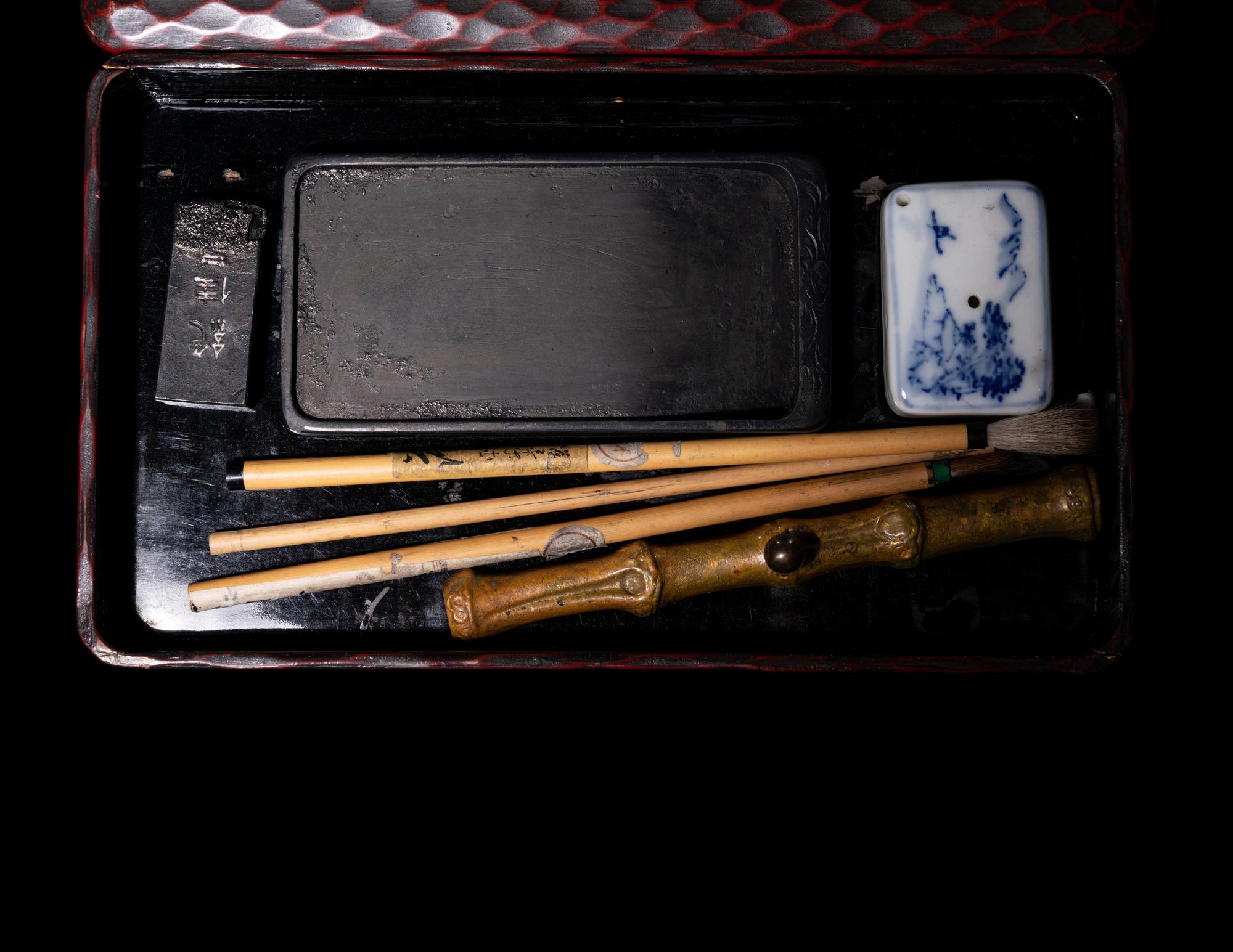 Three Chinese Scholar's Objects