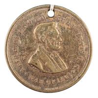John Post, Company H, 6th Michigan Cavalry Regiment (George A. Custer's famed cavalry brigade). ID disc and stenciled sewing kit "housewife."