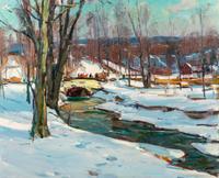 Winter Scene – The Wagon Ride