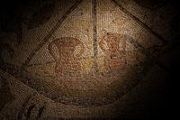 A Byzantine Mosaic Panel with Ships