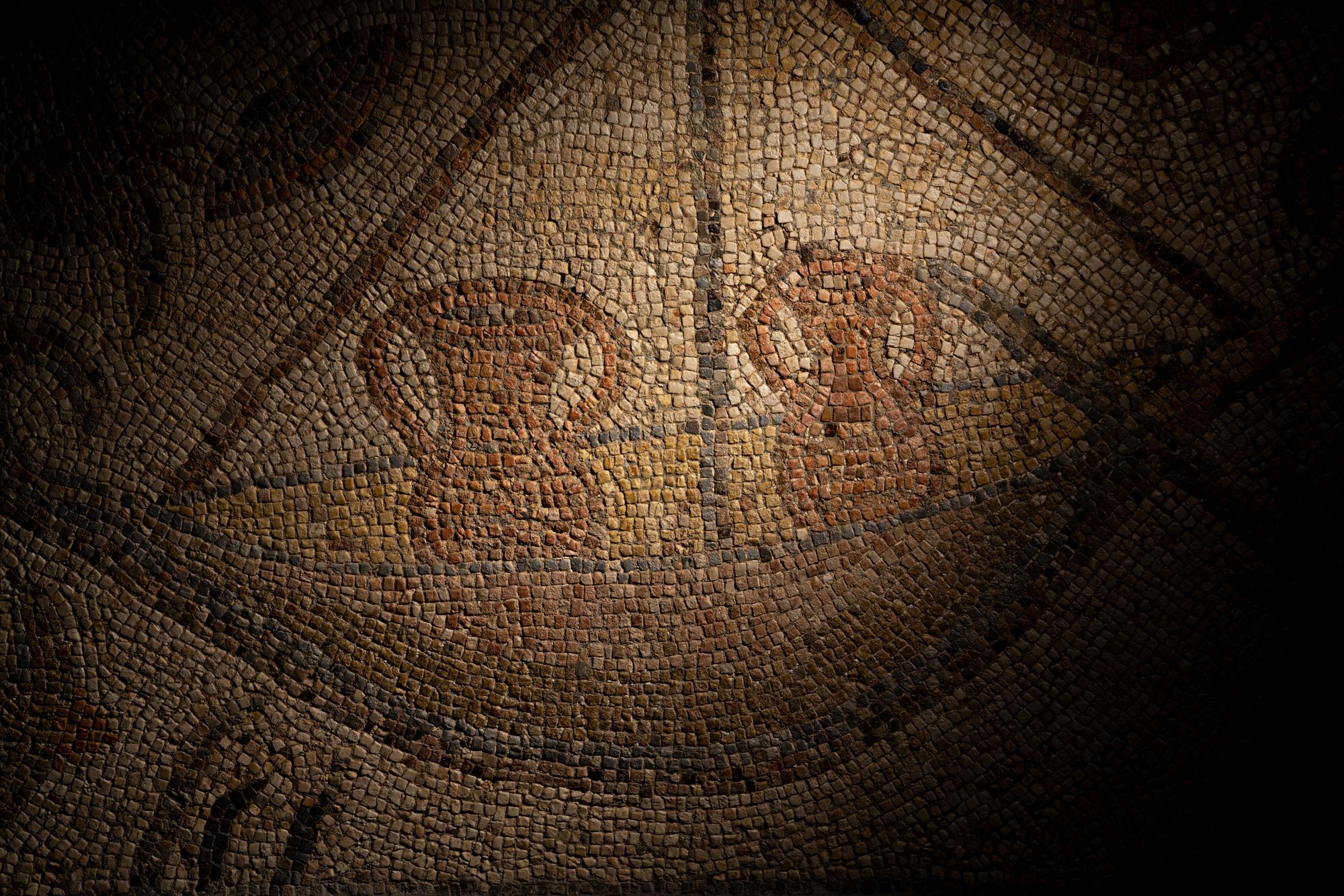A Byzantine Mosaic Panel with Ships