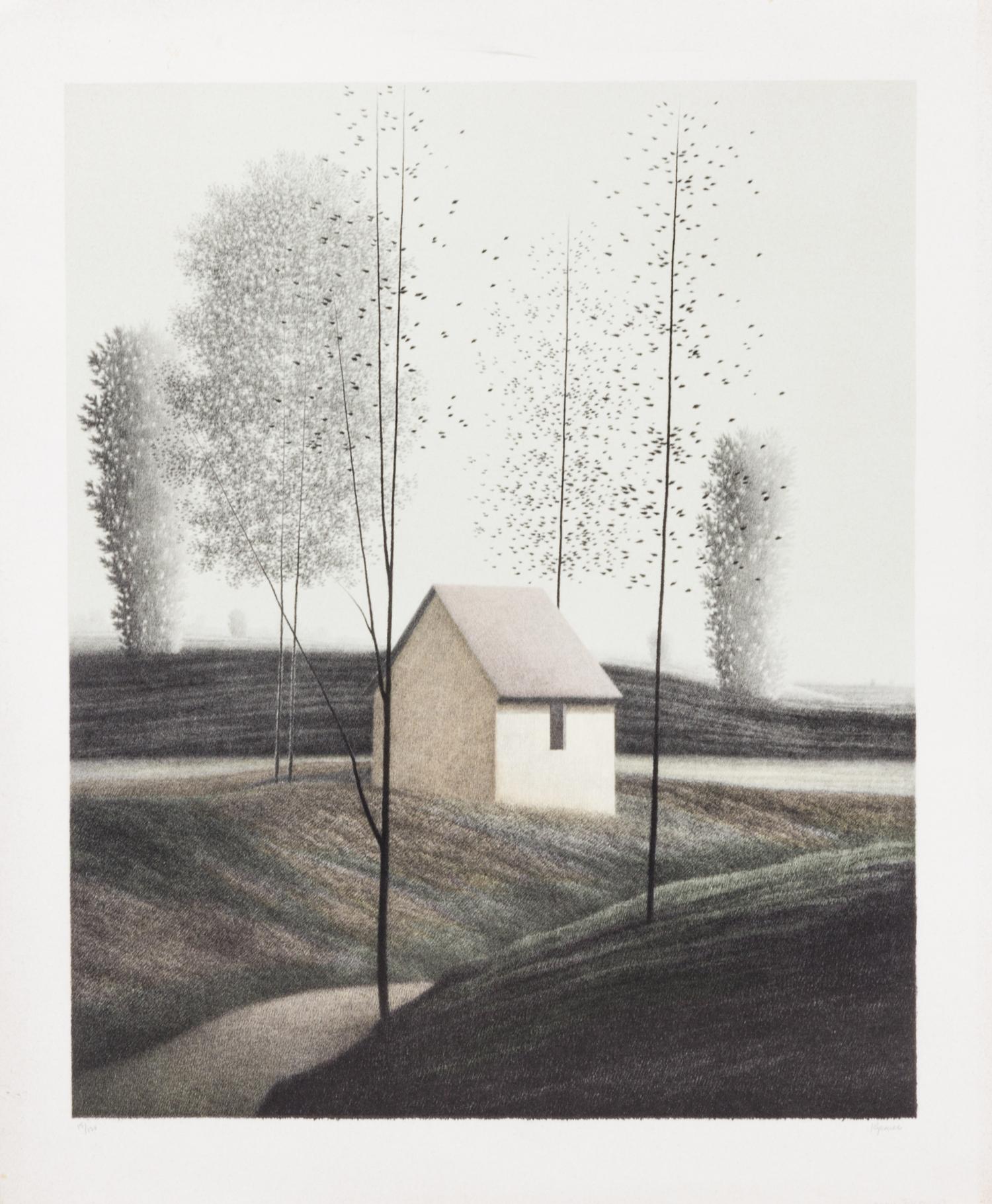 Robert Kipniss, (American, b. 1931), A Group of Four Aquatints