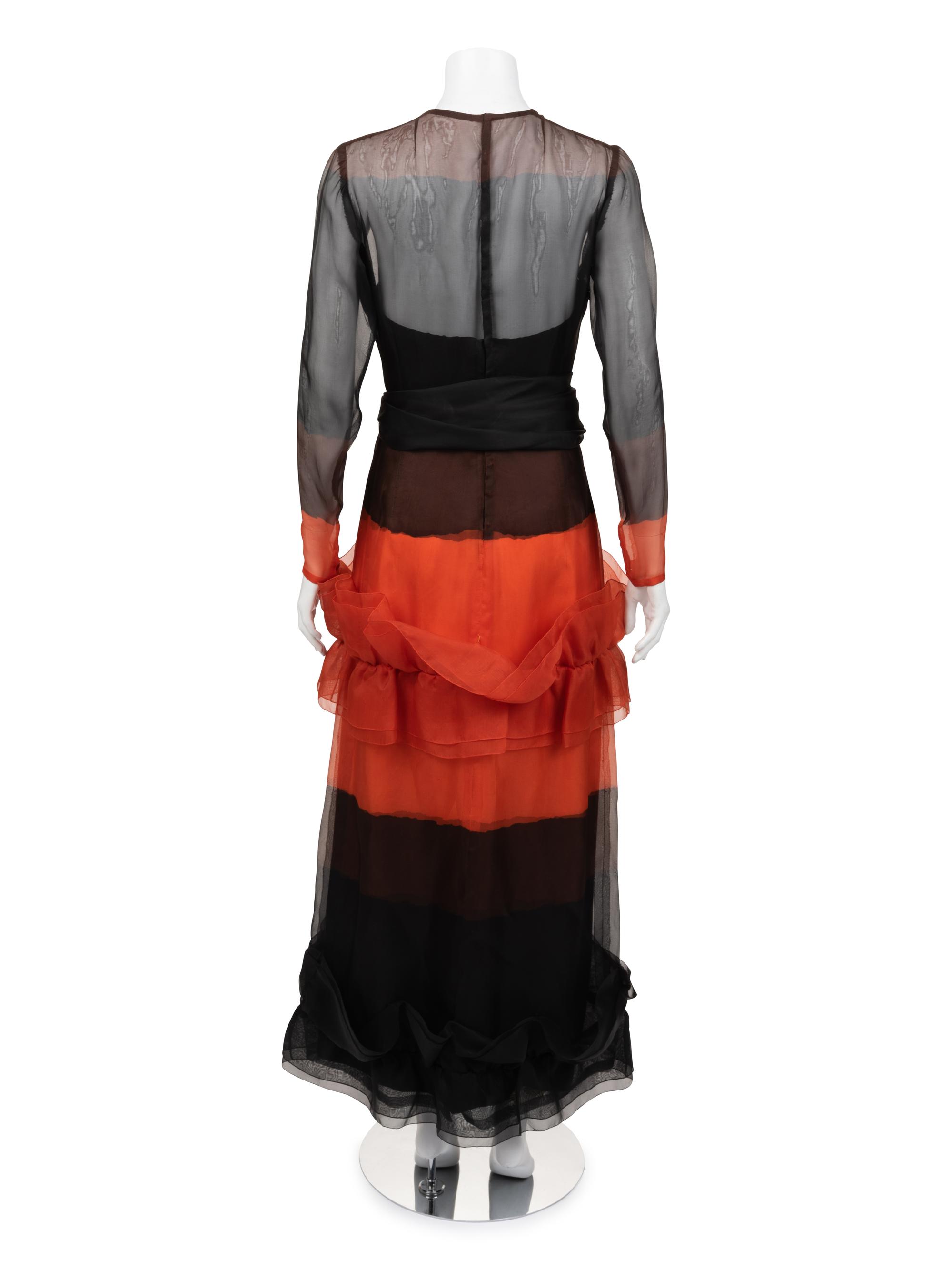 Givenchy Haute Couture Two-Piece Dress, Summer 1971