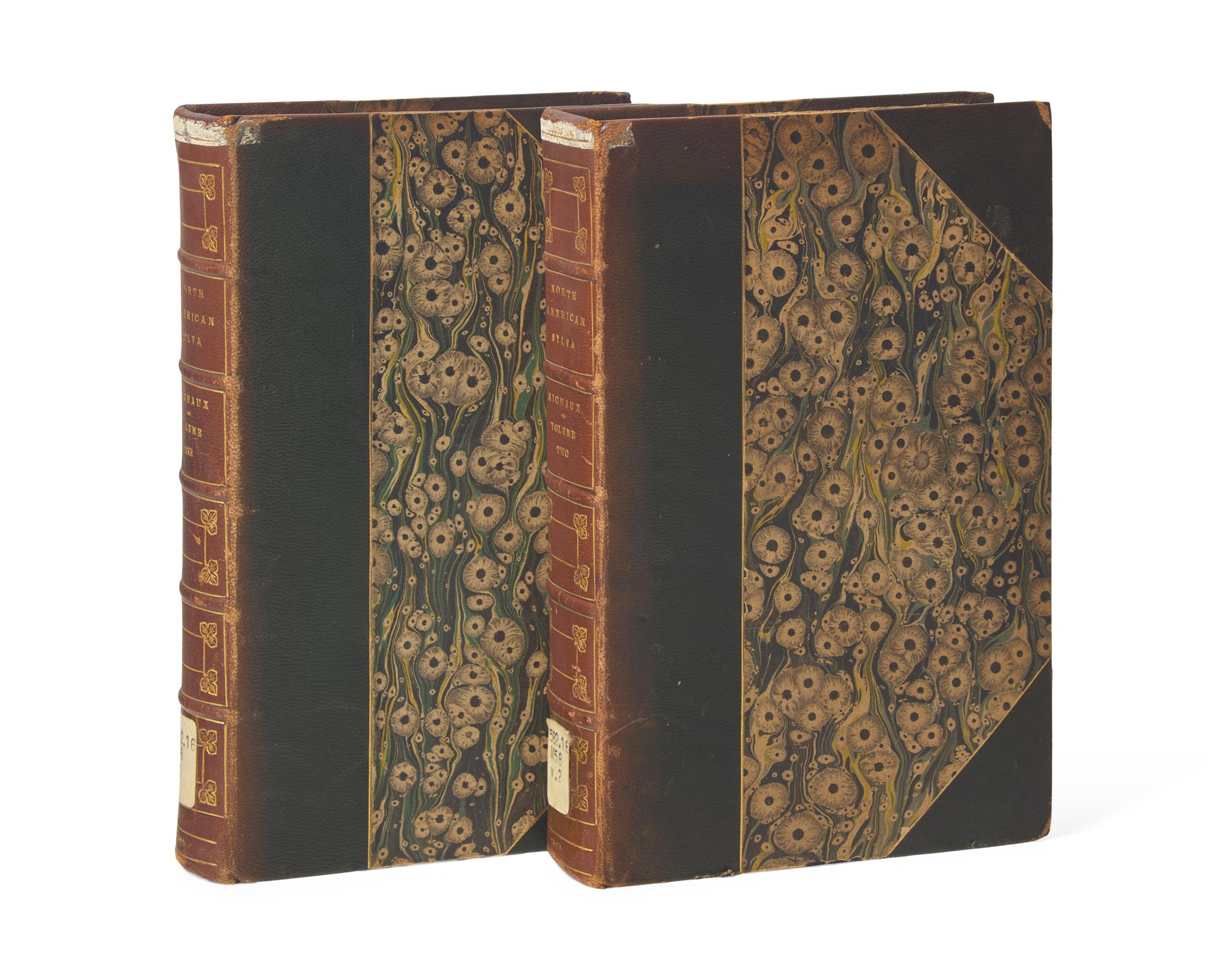 [Natural History] Michaux, F(rancois). Andrew. The North American Sylva, or A Description of the Forest Trees of the United States, Canada and Nova Scotia...